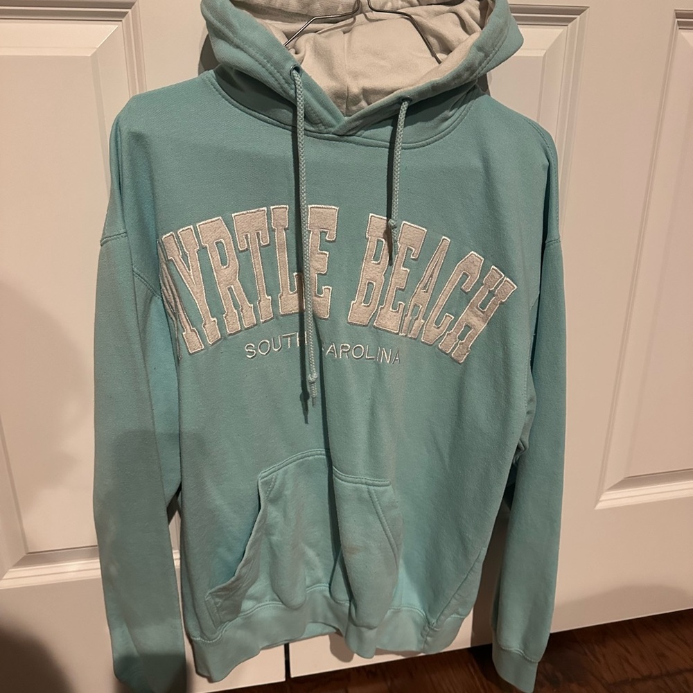 Myrtle Beach Hoodie in Light Blue